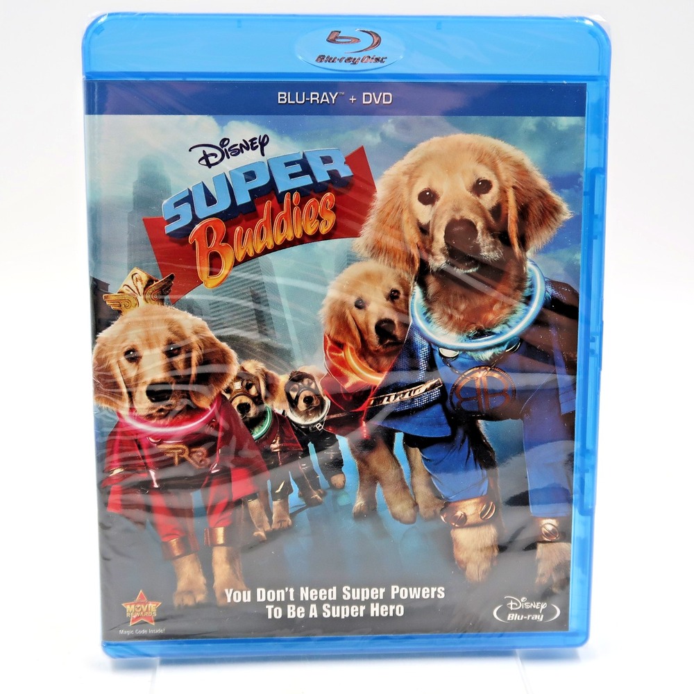 Disney Super Buddies Blu-ray DVD 2013 Childrens Family Movie G Rated NEW